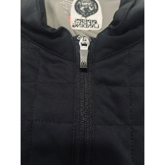 Ping Lg Norse Primaloft Zoned Black Full Zip Golf Jacket Wtr Resist Thermal FLAW - Picture 13 of 16